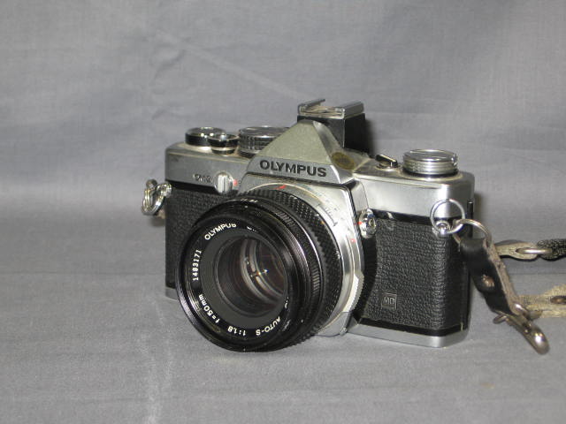 Olympus OM 2N OM2N MD Camera 50mm 35-70mm 75-150mm Lens 1