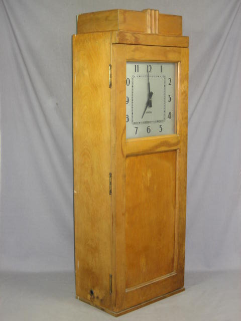 Standard Electric Central Time Clock W/ Program Tapes 2