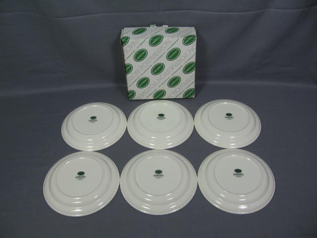 6 NEW Portmeirion Holly And Ivy Salad Plate Set Lot NR! 2