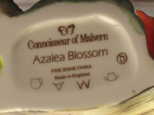 Connoisseur Of Malvern Azalea Blossom Flower Boehm NR! 4