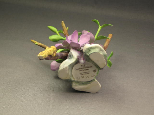 Connoisseur Of Malvern Periwinkle Flower Figurine Boehm 4