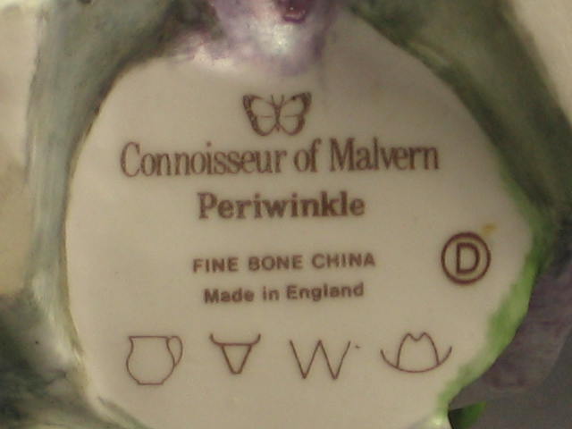 Connoisseur Of Malvern Periwinkle Flower Figurine Boehm 5