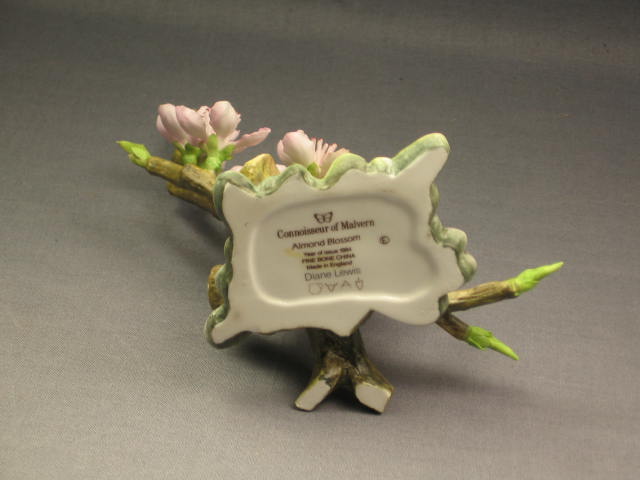 Connoisseur Of Malvern Almond Blossom Flower Boehm NR! 3