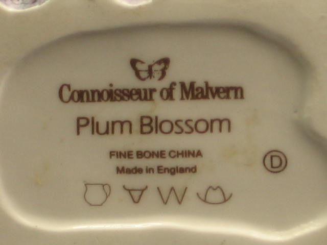 Rare Connoisseur Of Malvern Plum Blossom Flower Boehm 4