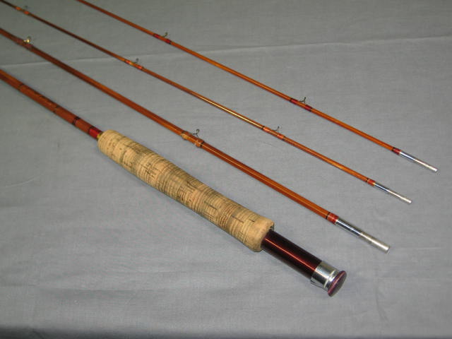 South Bend Cross Doublebuilt 266 8 1/2ft Bamboo Fly Rod 1