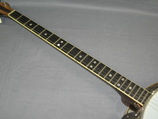 Vintage Normon Plectrum 4-String Banjo W/ Case 4