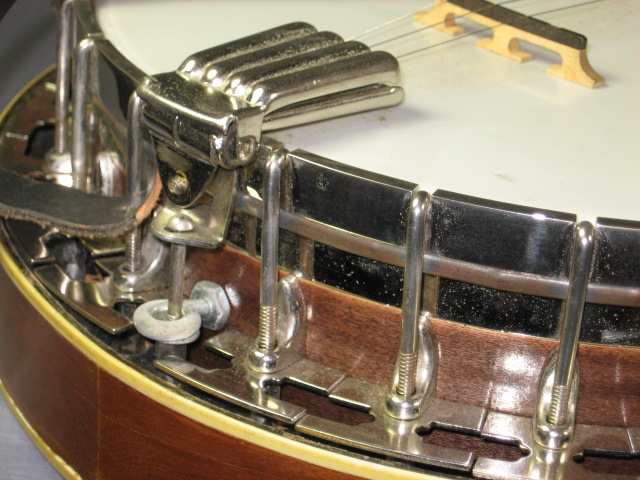 Vintage Normon Plectrum 4-String Banjo W/ Case 6