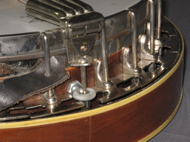 Vintage Normon Plectrum 4-String Banjo W/ Case 7