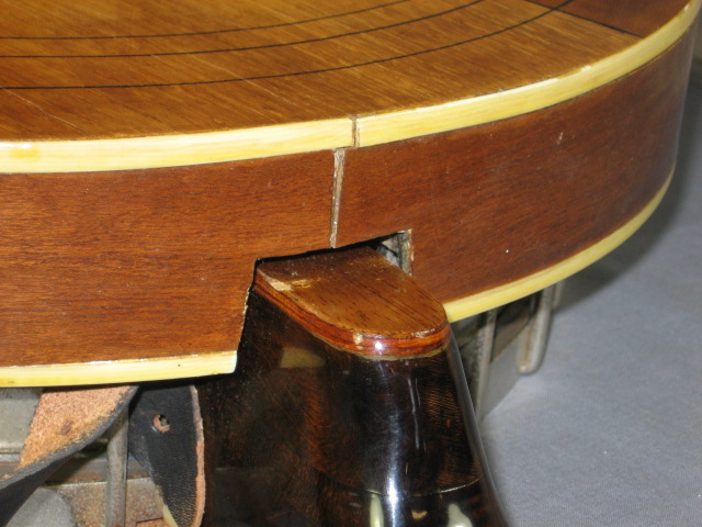Vintage Normon Plectrum 4-String Banjo W/ Case 12
