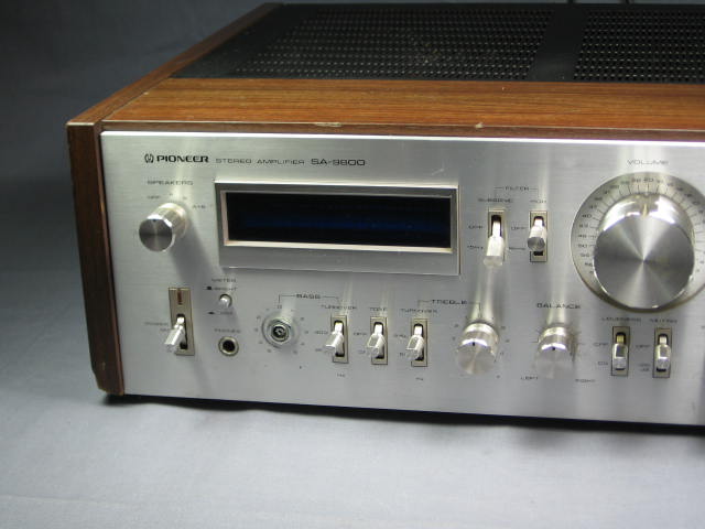 Vintage Pioneer SA-9800 Integrated Stereo Amplifier Amp 1