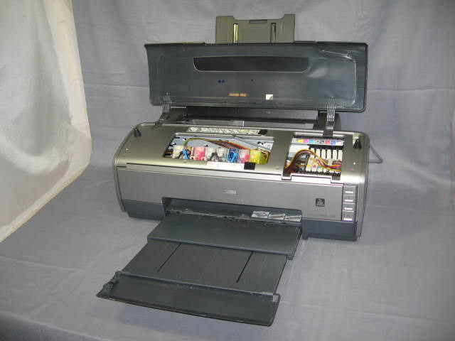 Epson Stylus Photo R1800 Wide Format Inkjet Printer NR! 1