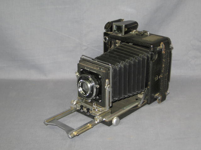 Busch Pressman Model C Press Camera W/ Case + Extras NR 2