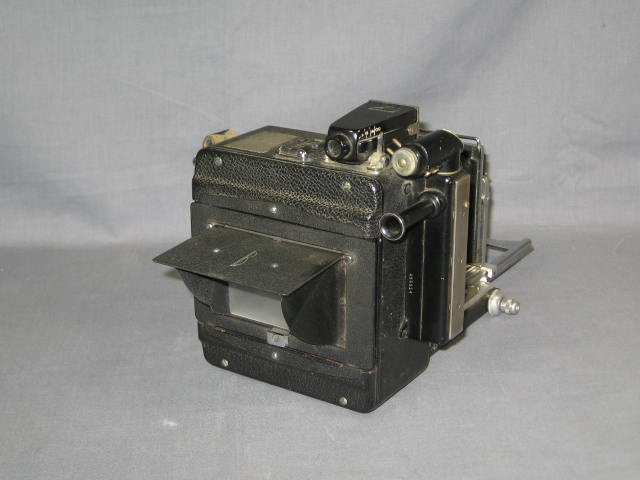 Busch Pressman Model C Press Camera W/ Case + Extras NR 4