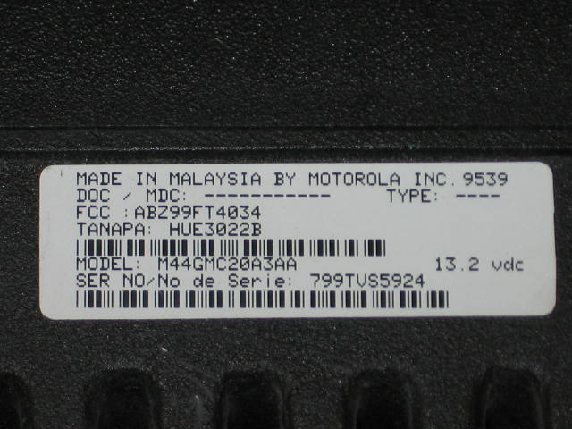 Motorola M120 Kenwood TK762H UHF VHF Parts Radio Lot NR 7