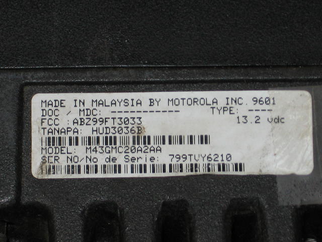 Motorola M120 Kenwood TK762H UHF VHF Parts Radio Lot NR 8