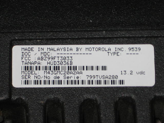 Motorola M120 Kenwood TK762H UHF VHF Parts Radio Lot NR 10