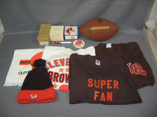 Vintage Cleveland Browns Lot Bobblehead Football Pen NR