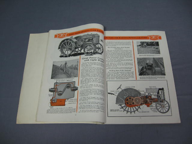 1930 John Deere Lot Tractor Catalog Brochure Letter NR! 8