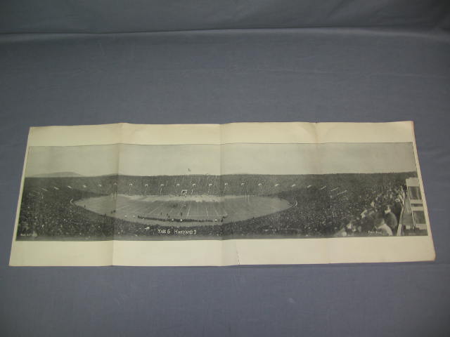 1931 Harvard Yale Football Goal Post Albie Booth + News 6