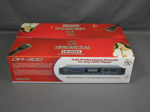 NEW VocoPro DA-900 Digital Karaoke Mixer/Pre-Amp W/ EQ+