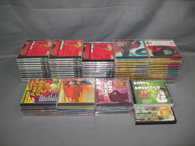 74+ Karaoke CD+G CDG Collection Lot Pop Rock Country NR
