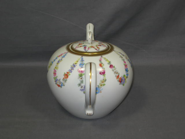 Herend Liechtenstein Handpainted Porcelain Teapot NR! 2