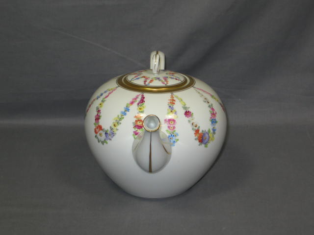 Herend Liechtenstein Handpainted Porcelain Teapot NR! 3
