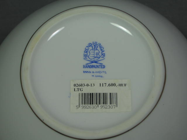 Herend Liechtenstein Handpainted Porcelain Teapot NR! 6