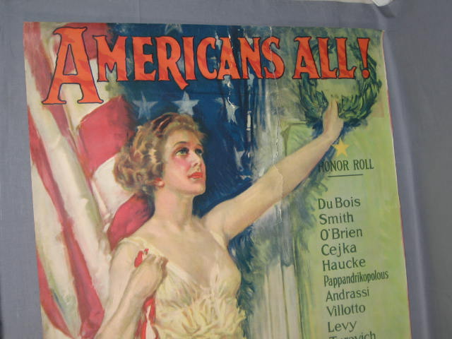 1919 Christy Poster Americans All Victory Liberty Loan 1