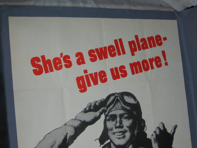 1942 WWII War Poster She