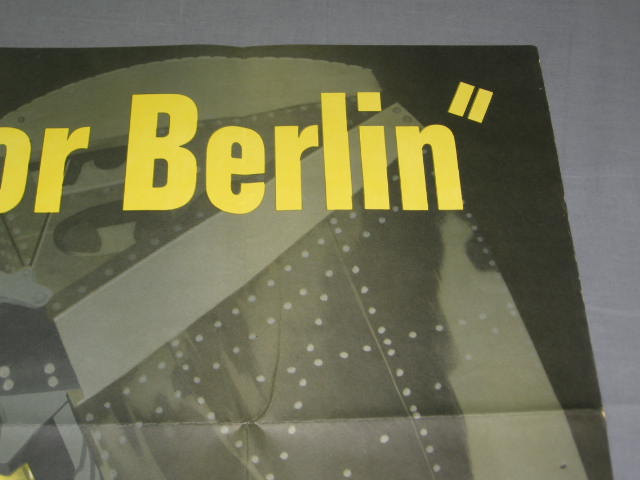 1942 WWII War Poster Bundles For Berlin More Production 3