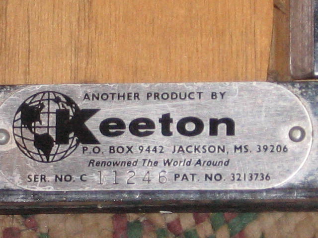 Vtg Keeton Professional Cardboard Mat & Glass Cutter NR 4