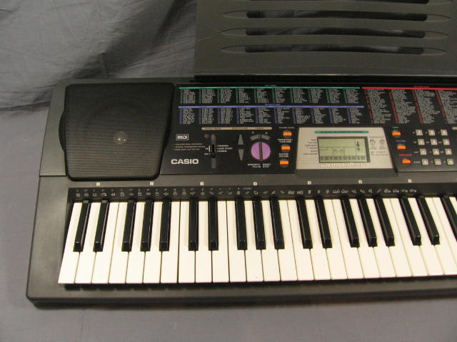 Casio Electronic Midi Keyboard CTK-518 W/ Music Stand 1