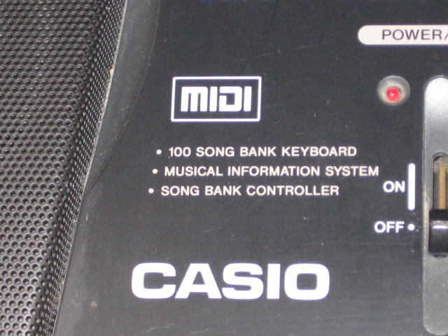 Casio Electronic Midi Keyboard CTK-518 W/ Music Stand 4