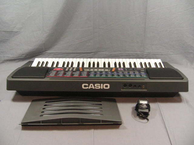 Casio Electronic Midi Keyboard CTK-518 W/ Music Stand 5