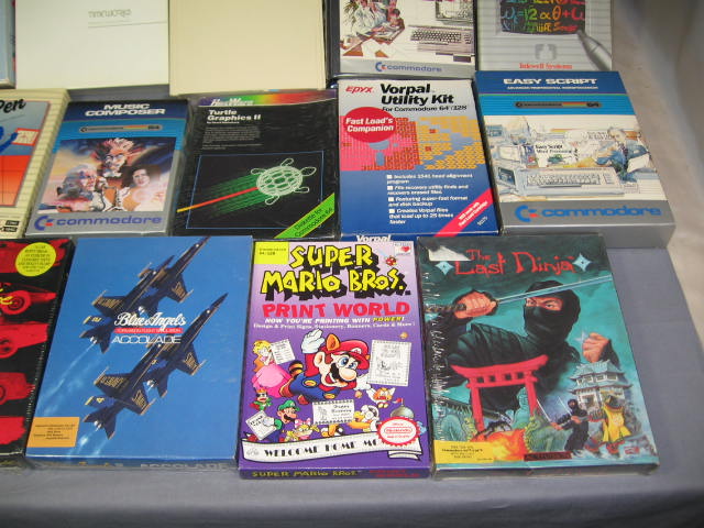 24 Commodore 64/128 Computer Game Software Program Lot 2