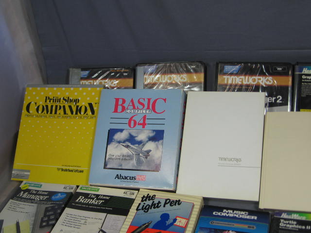 24 Commodore 64/128 Computer Game Software Program Lot 3