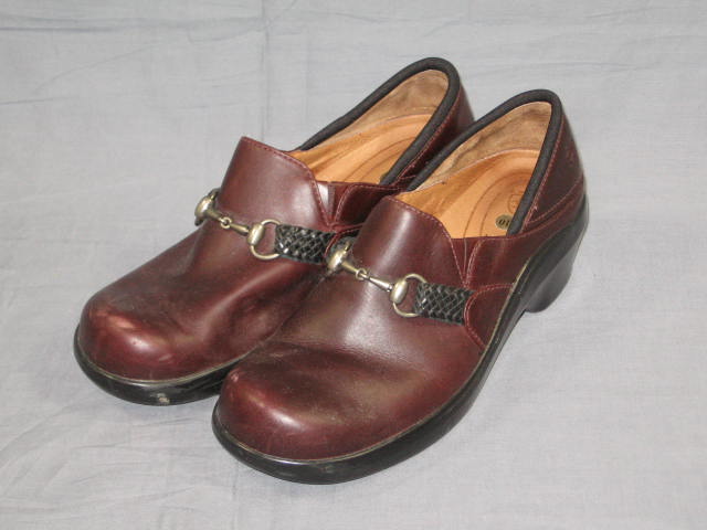 4 Pairs Ariat Womens Leather Shoes +Clogs Size 10 + 9.5 1