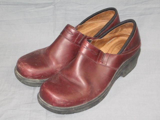 4 Pairs Ariat Womens Leather Shoes +Clogs Size 10 + 9.5 3