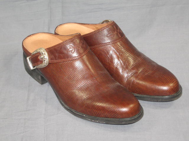 4 Pairs Ariat Womens Leather Shoes +Clogs Size 10 + 9.5 8