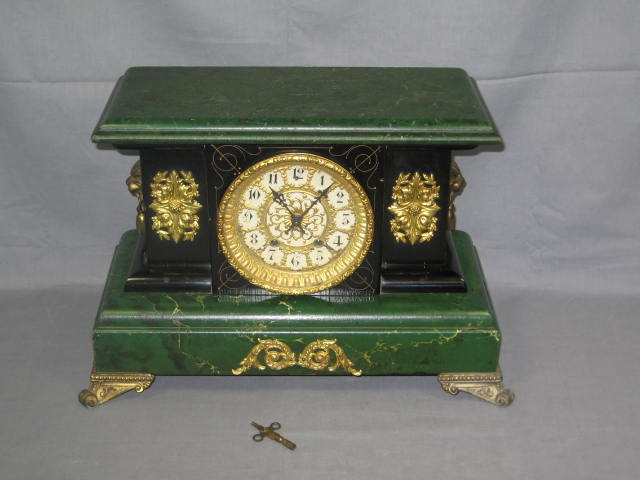Waterbury New Acme Queen Mantle Mantel Shelf Clock 1891