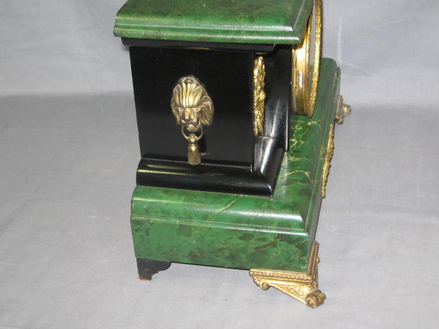 Waterbury New Acme Queen Mantle Mantel Shelf Clock 1891 5