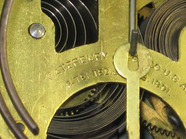 Waterbury New Acme Queen Mantle Mantel Shelf Clock 1891 8