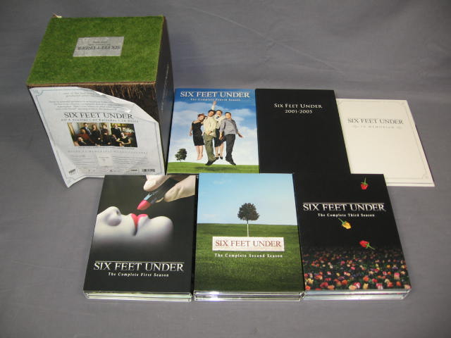 Six Feet Under Complete Series Seasons 1 2 3 4 5 DVDs +