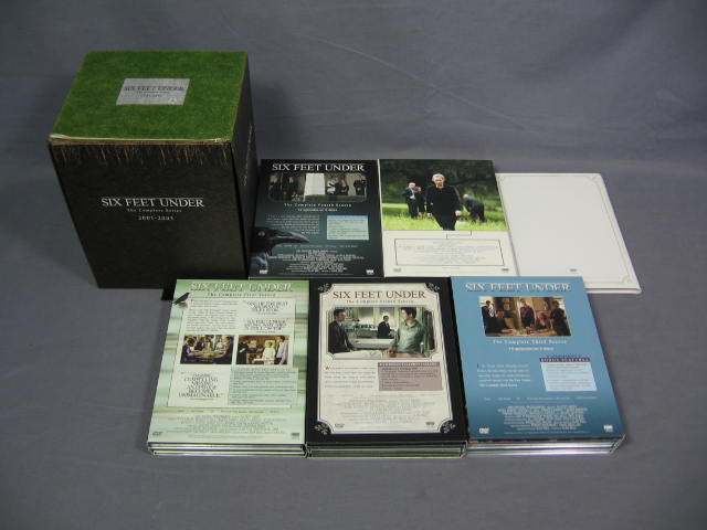Six Feet Under Complete Series Seasons 1 2 3 4 5 DVDs + 1