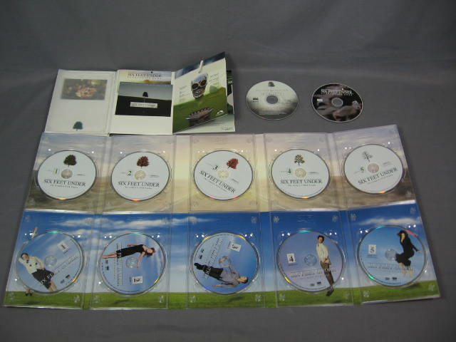 Six Feet Under Complete Series Seasons 1 2 3 4 5 DVDs + 3