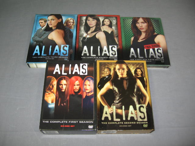 Alias The Complete TV Series Seasons 1 2 3 4 5 DVDs NR!