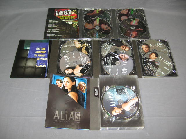 Alias The Complete TV Series Seasons 1 2 3 4 5 DVDs NR! 3