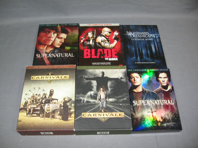 Carnivale Supernatural Blade Seasons 1 2 3 4 DVD Sets +
