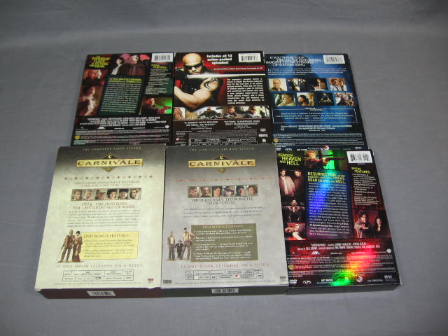 Carnivale Supernatural Blade Seasons 1 2 3 4 DVD Sets + 1
